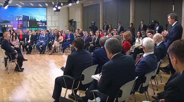 На встрече с представителями общественности глава НОСТРОЙ обратился к Президенту России 